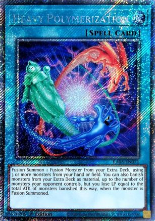 Heavy Polymerization [RA05-EN071] Platinum Secret Rare - Rarity Collection 5 - Card Brawlers | Quebec | Canada |