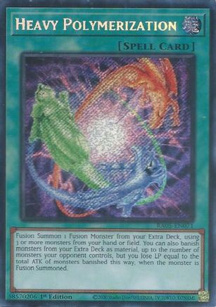 Heavy Polymerization [RA05-EN071] Secret Rare - Rarity Collection 5 - Card Brawlers | Quebec | Canada |