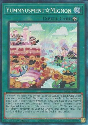 YummyusmentMignon [RA05-EN073] Collector's Rare - Rarity Collection 5 - Card Brawlers | Quebec | Canada |