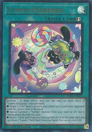 YummySurprise [RA05-EN074] Ultra Rare - Rarity Collection 5 - Card Brawlers | Quebec | Canada |