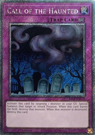 Call of the Haunted [RA05-EN076] Platinum Secret Rare - Rarity Collection 5 - Card Brawlers | Quebec | Canada |