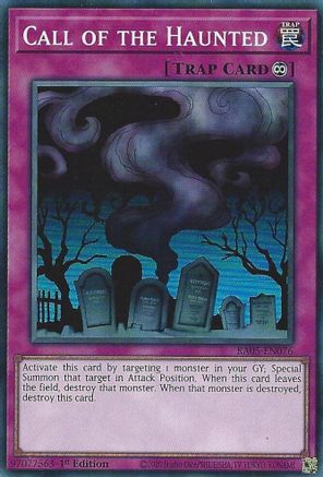 Call of the Haunted [RA05-EN076] Super Rare - Rarity Collection 5 - Card Brawlers | Quebec | Canada |