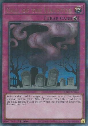Call of the Haunted [RA05-EN076] Ultimate Rare - Rarity Collection 5 - Card Brawlers | Quebec | Canada |