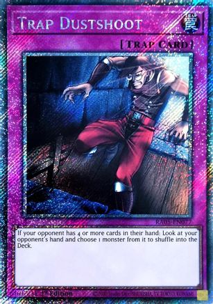 Trap Dustshoot [RA05-EN077] Platinum Secret Rare - Rarity Collection 5 - Card Brawlers | Quebec | Canada |