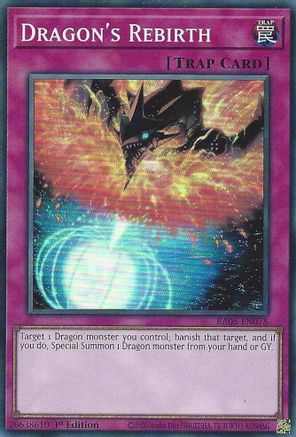Dragon's Rebirth [RA05-EN078] Super Rare - Rarity Collection 5 - Card Brawlers | Quebec | Canada |