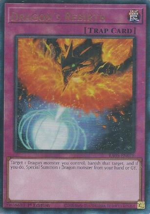 Dragon's Rebirth [RA05-EN078] Ultimate Rare - Rarity Collection 5 - Card Brawlers | Quebec | Canada |