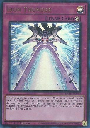 Iron Thunder [RA05-EN079] Ultra Rare