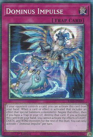 Dominus Impulse [RA05-EN080] Collector's Rare - Rarity Collection 5 - Card Brawlers | Quebec | Canada |