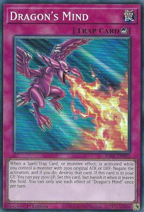 Dragon's Mind [RA05-EN082] Super Rare - Rarity Collection 5 - Card Brawlers | Quebec | Canada |