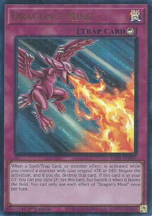 Dragon's Mind [RA05-EN082] Ultra Rare - Rarity Collection 5 - Card Brawlers | Quebec | Canada |