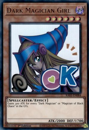 Dark Magician Girl [RA05-EN084] Ultra Rare - Rarity Collection 5 - Card Brawlers | Quebec | Canada |