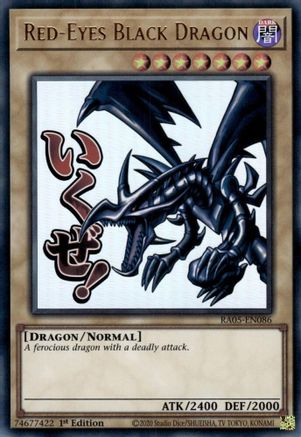 Red-Eyes Black Dragon [RA05-EN086] Ultra Rare - Rarity Collection 5 - Card Brawlers | Quebec | Canada |