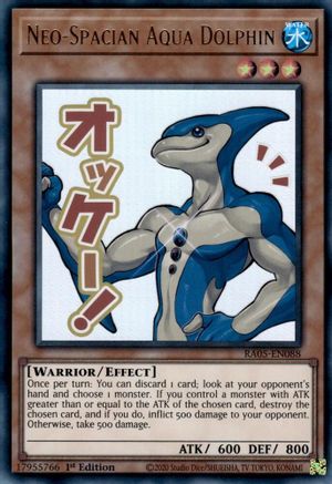 Neo-Spacian Aqua Dolphin [RA05-EN088] Ultra Rare - Rarity Collection 5 - Card Brawlers | Quebec | Canada |