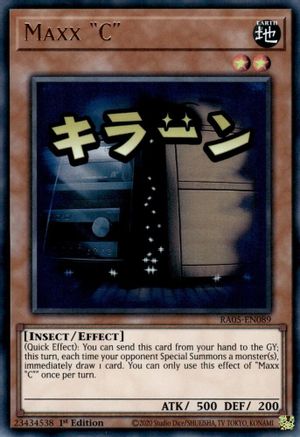 Maxx "C" [RA05-EN089] Ultra Rare - Rarity Collection 5 - Card Brawlers | Quebec | Canada |
