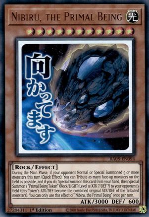 Nibiru, the Primal Being [RA05-EN094] Ultra Rare - Rarity Collection 5 - Card Brawlers | Quebec | Canada |
