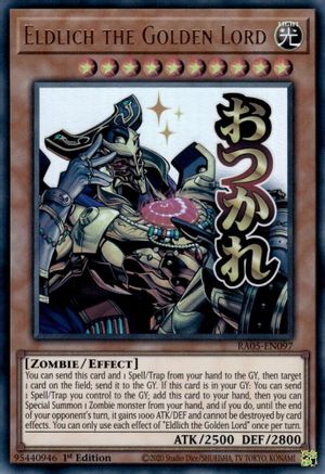 Eldlich the Golden Lord [RA05-EN097] Ultra Rare - Rarity Collection 5 - Card Brawlers | Quebec | Canada |