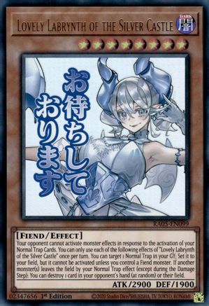 Lovely Labrynth of the Silver Castle [RA05-EN099] Ultra Rare - Rarity Collection 5 - Card Brawlers | Quebec | Canada |