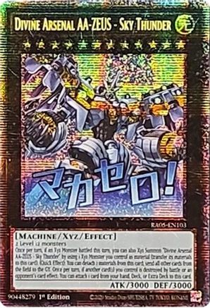 Divine Arsenal AA-ZEUS - Sky Thunder [RA05-EN103] Starlight Rare - Rarity Collection 5 - Card Brawlers | Quebec | Canada |