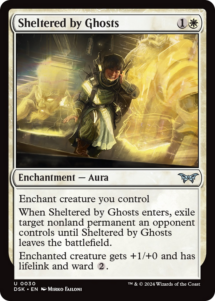 Sheltered by Ghosts [Duskmourn: House of Horror] - Magic: The Gathering - Card Brawlers | Quebec | Canada |