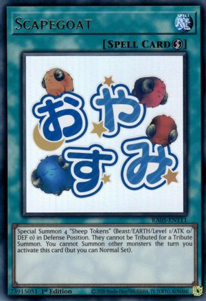 Scapegoat [RA05-EN111] Ultra Rare - Rarity Collection 5 - Card Brawlers | Quebec | Canada |