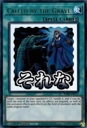 Called by the Grave [RA05-EN117] Ultra Rare - Rarity Collection 5 - Card Brawlers | Quebec | Canada |