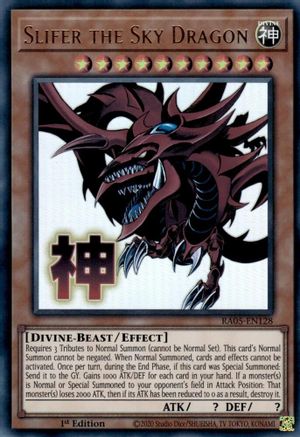 Slifer the Sky Dragon [RA05-EN128] Ultra Rare - Rarity Collection 5 - Card Brawlers | Quebec | Canada |