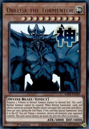 Obelisk the Tormentor [RA05-EN129] Ultra Rare - Rarity Collection 5 - Card Brawlers | Quebec | Canada |