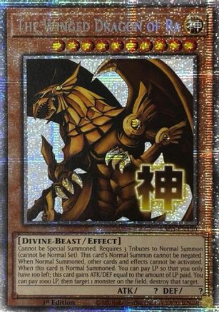 The Winged Dragon of Ra [RA05-EN130] Starlight Rare - Rarity Collection 5 - Card Brawlers | Quebec | Canada |