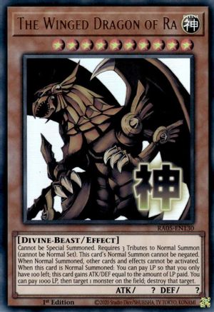 The Winged Dragon of Ra [RA05-EN130] Ultra Rare - Rarity Collection 5 - Card Brawlers | Quebec | Canada |