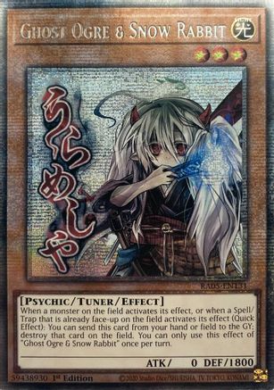 Ghost Ogre & Snow Rabbit [RA05-EN131] Starlight Rare - Rarity Collection 5 - Card Brawlers | Quebec | Canada |