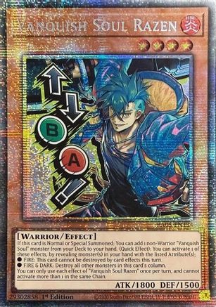 Vanquish Soul Razen [RA05-EN134] Starlight Rare - Rarity Collection 5 - Card Brawlers | Quebec | Canada |
