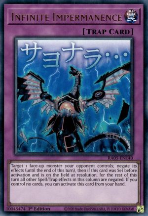 Infinite Impermanence [RA05-EN140] Ultra Rare - Rarity Collection 5 - Card Brawlers | Quebec | Canada |