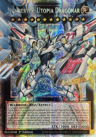 Number 99: Utopia Dragonar [RA05-EN144] Starlight Rare - Rarity Collection 5 - Card Brawlers | Quebec | Canada |