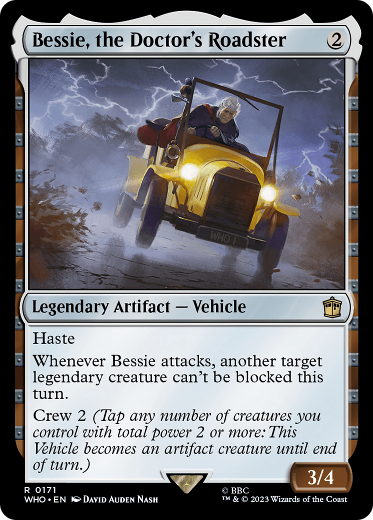 Bessie, the Doctor's Roadster [Doctor Who] - Magic: The Gathering - Card Brawlers | Quebec | Canada |