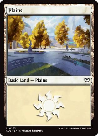 Plains (0273) (SOS-273) - Secrets of Strixhaven - Secrets of Strixhaven - Card Brawlers | Quebec | Canada |