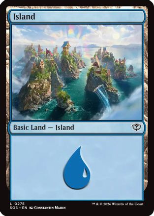 Island (0275) (SOS-275) - Secrets of Strixhaven - Secrets of Strixhaven - Card Brawlers | Quebec | Canada |