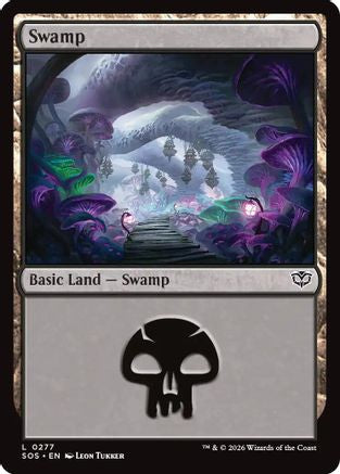 Swamp (0277) (SOS-277) - Secrets of Strixhaven - Secrets of Strixhaven - Card Brawlers | Quebec | Canada |