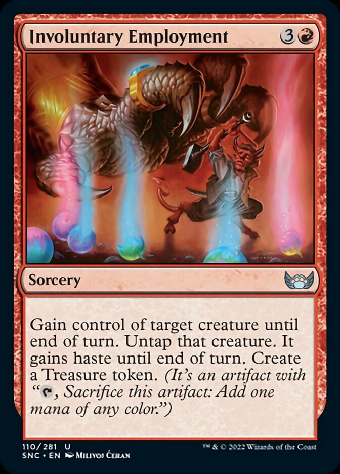 Involuntary Employment [Streets of New Capenna] - Magic: The Gathering - Card Brawlers | Quebec | Canada |