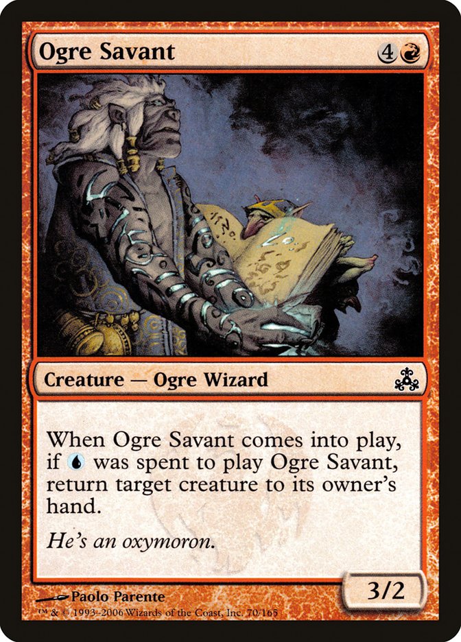 Ogre Savant [Guildpact] - Magic: The Gathering - Card Brawlers | Quebec | Canada |