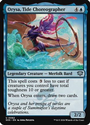 Orysa, Tide Choreographer (SOS-062) - Secrets of Strixhaven - Secrets of Strixhaven - Card Brawlers | Quebec | Canada |