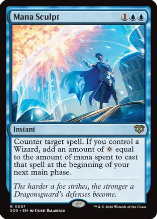 Mana Sculpt (SOS-057) - Secrets of Strixhaven Foil - Secrets of Strixhaven - Card Brawlers | Quebec | Canada |