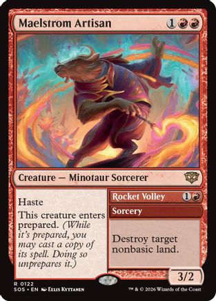 Maelstrom Artisan (SOS-122) - Secrets of Strixhaven Foil - Secrets of Strixhaven - Card Brawlers | Quebec | Canada |