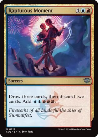 Rapturous Moment (SOS-219) - Secrets of Strixhaven Foil - Secrets of Strixhaven - Card Brawlers | Quebec | Canada |