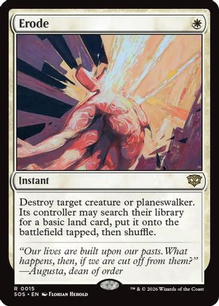 Erode (SOS-015) - Secrets of Strixhaven - Secrets of Strixhaven - Card Brawlers | Quebec | Canada |
