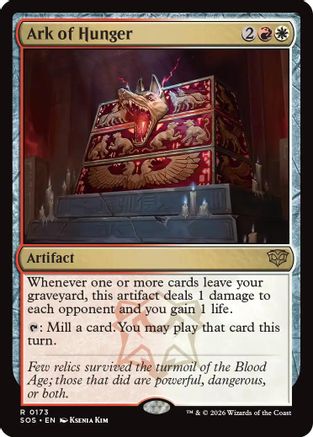 Ark of Hunger (SOS-173) - Secrets of Strixhaven Foil - Secrets of Strixhaven - Card Brawlers | Quebec | Canada |