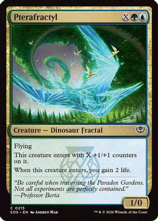 Pterafractyl (SOS-215) - Secrets of Strixhaven - Secrets of Strixhaven - Card Brawlers | Quebec | Canada |