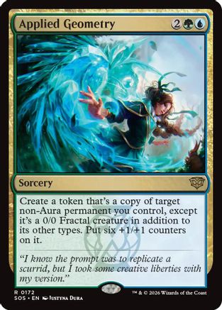 Applied Geometry (SOS-172) - Secrets of Strixhaven - Secrets of Strixhaven - Card Brawlers | Quebec | Canada |