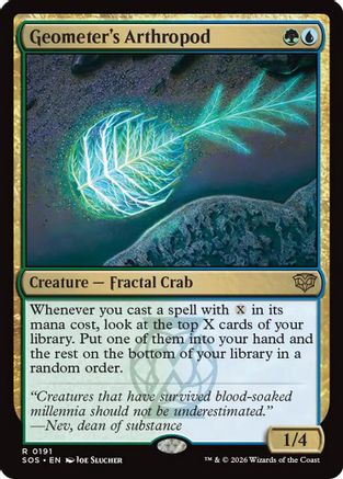 Geometer's Arthropod (SOS-191) - Secrets of Strixhaven - Secrets of Strixhaven - Card Brawlers | Quebec | Canada |