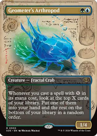 Geometer's Arthropod (Borderless) (SOS-300) - Secrets of Strixhaven - Secrets of Strixhaven - Card Brawlers | Quebec | Canada |