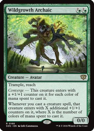 Wildgrowth Archaic (SOS-168) - Secrets of Strixhaven - Secrets of Strixhaven - Card Brawlers | Quebec | Canada |